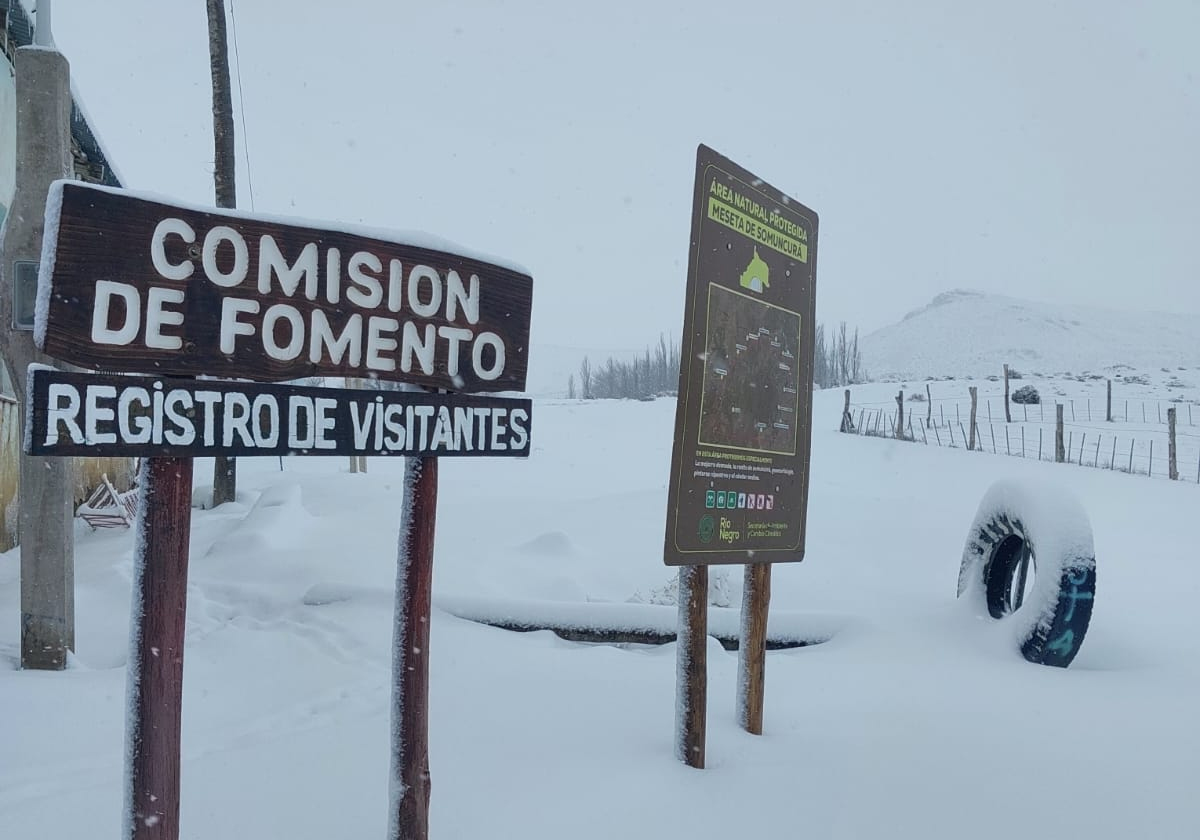 Nuestro punto SOS fue clave para el rescate de un poblador en la ruta entre El Caín y Maquinchao